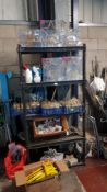 Contents Of Display Unit & Floor. Mixed Christmas Items To Include 19 X Tree Toppers (RRP £7 E...