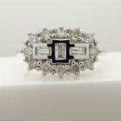 18ct white gold 0.50 carat diamond 