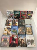 16 mixed DVD titles