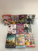 10 x DVD movie / TV box sets