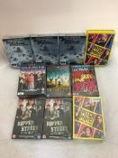 10 x DVD movie / TV box sets
