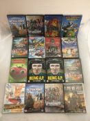 16 x Assorted DVDs