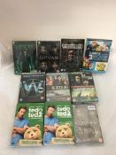 10 x DVD movie / TV box sets