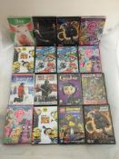 16 x Assorted DVDs