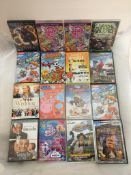 16 x Assorted DVDs