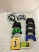 7 x XBOX controllers, Ayasha mobile phone & Morton Internet Security
