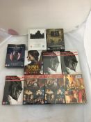 10 x Assorted Movie Sets to include: Capitan America, Hunger Games, Predator, Indiana Jones, Rober..