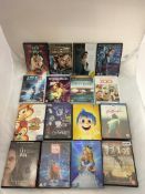 16 mixed DVD titles