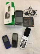 5 mixed mobile phones
