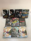 10 x DVD movie / TV box sets
