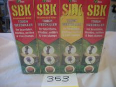 4 x Vitax SBK Weedkiller 1ltr each