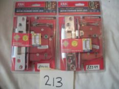 2 x ERA 5 Lever Sashlock
