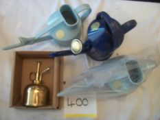 4 x Haws Indoor Watering Cans & Brass Plant Mister