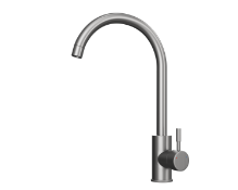 Tivoli Brushed Steel Kitchen Mixer