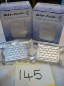 6 x Air-Tek Air Sanitizer & Deodorizer plus 50 Filters