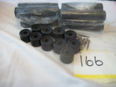 50 x Black Door Stops