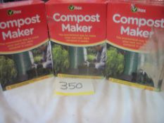3 x Vitax Compost Maker 2.5kg per box