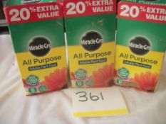 3 x 1.2kg Miracle-Gro All Purpose Soluble Plant Food