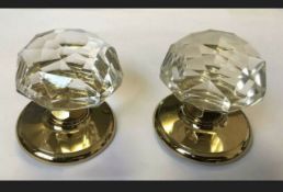 Gainsborough Crystal Knob Set Imported from Australia