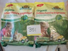 2 x 5kg Neudorff Organic Lawn Feed & Improver