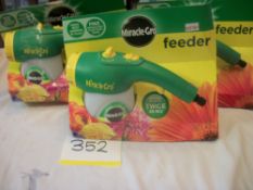 3 x Miracle-Gro Feeder