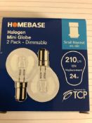 12X 18W Sbc Halogen Golfballs