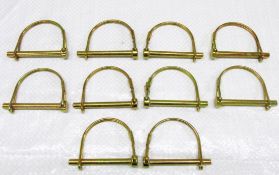 300 x 10mm (9.3mm) x 68mm shaft locking pin (ags273)