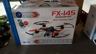 2 X Red 5 FX-145 V2 Quadcopter FPV