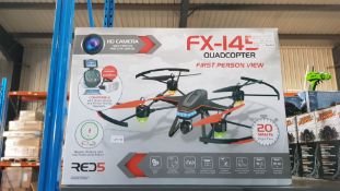 2 X Alloy Structure RC Giant Gyro Flyer