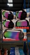 5 Items - 4 X iDance Cyclone 400 Bluetooth Party \speaker & 1 X iDance Cyclone 1000X Party Bl...