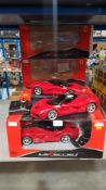 7 X Rastar La Ferrari RC Car (2 X - No Box)
