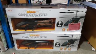 4 X Alloy Structure Giant Gyro Flyer RC Helicopter