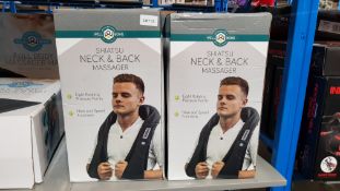 6 X Well Being Shiatsu Neck & Back Massager