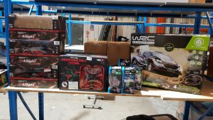 13 Items - 3 X Red5 X-Knight Extreme Speed Buggy, 4 X Red5 Virtually Indestructible Drone, 5 ...