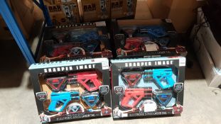 10 X Sharper Image Two-Player Electronic Space Laser Tag