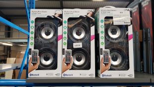 8 X Bluetooth Wireless Music Blaster & Radio Tuner