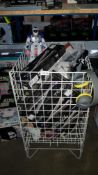 Contents Of Cage - Mixed Lot To Include Digital Drum Sticks, Motion Robot, Headphone & Plasma...
