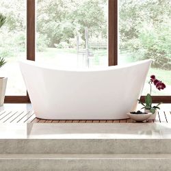Designer Bathroom Stock - Baths, Radiators, Vanity Units, Enclosures, Trays, Taps, Valves & More - Due to Company Liquidation