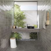 NEW 9.12 Procelanosa Ronda Grey Feature Tiles.20x31.6cm per tile. 1.14m2 per pack.Beyond its we...