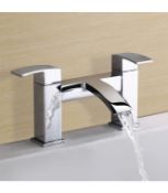 NEW (K49) Lucia The Home Store Bath FILLER Mixer Tap Chrome Modern Waterfall.