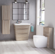 New & Boxed 600mm Denver Gloss White Built In Sink Drawer Unit - Floor Standing. Rrp £849.99....