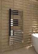 New (O257) 500X1100mm Kandor Verna Chrome Designer Towel