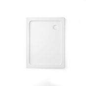 NEW (QP166) 1000 x 760mm Rectangular Stone Shower Tray - Ultra Slim.Low profile ultra slim desi...