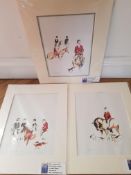 Hunting Prints by Artist Anne Pilgrim