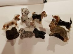 Selection of Dog Figures