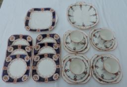Foley Teaset and an additional plate set