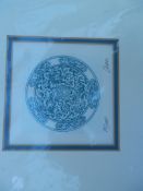 Limited edition signed Chinese print
