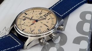 Alpina Chronograph vintage style Dial Quality swiss made