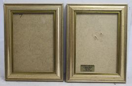 Pair of Small Gilt Piture Frames
