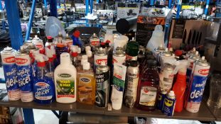 Approx 80 Items : Mixed Lot To Include CarPlan Blue Star De-Icer, Triplewax Wash & Wax, Autodrive M